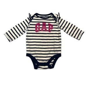 GAP baby Girls Striped Bodysuit
